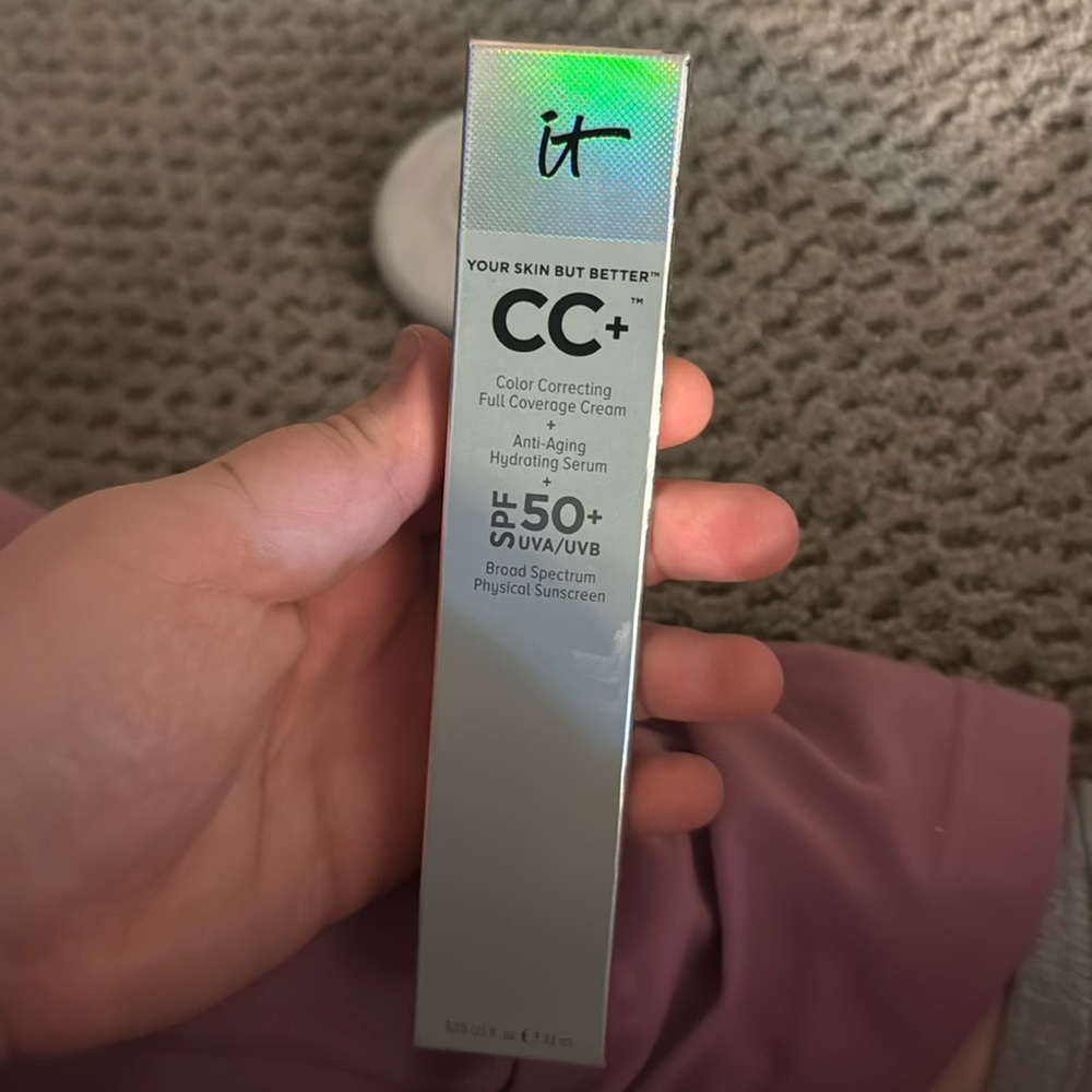 It cosmetics your skin but better cc+ color correcting full coverage cream